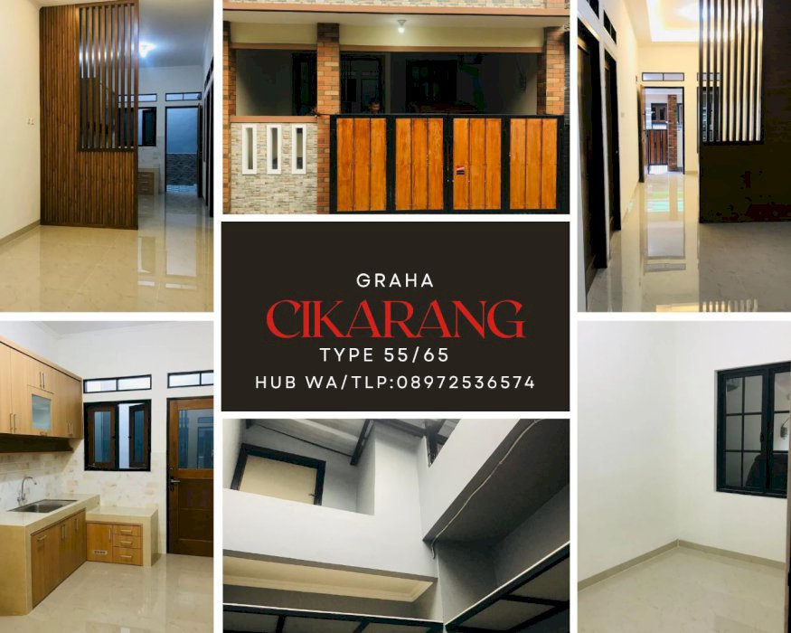 Rumah di cikarang lemah abang dekat jababeka,stasiun,tol cibatu