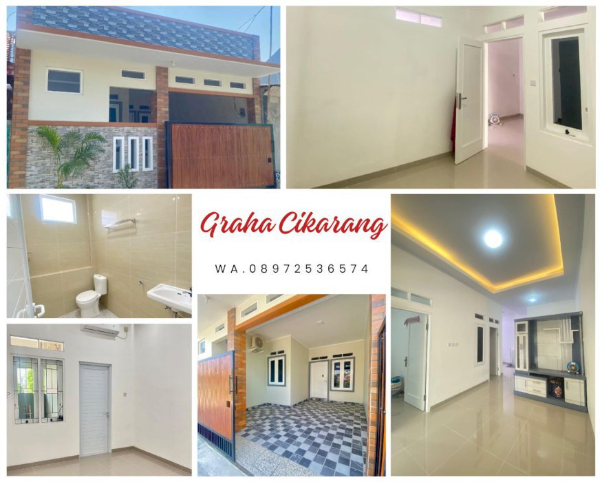 Rumah di cikarang lemah abang dekat stasiun,jababeka,jln.pantura