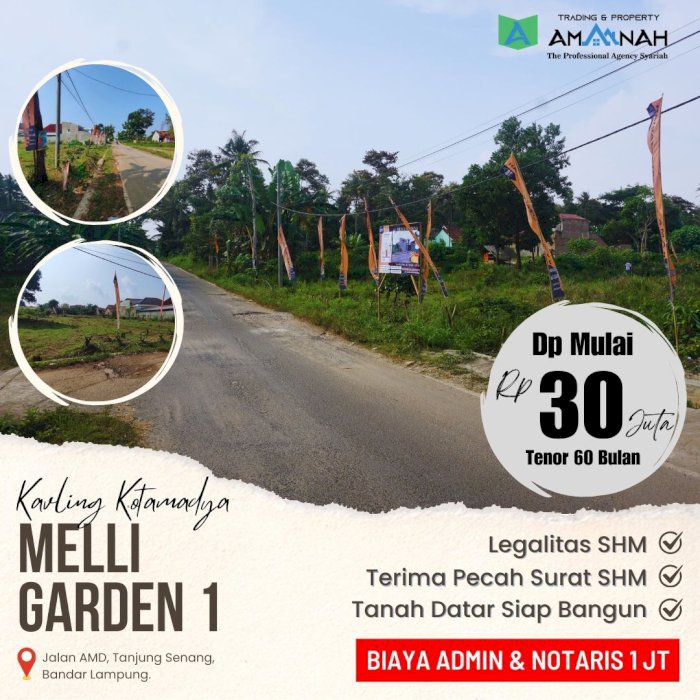 TANAH KAVLING MELLI GARDEN 1