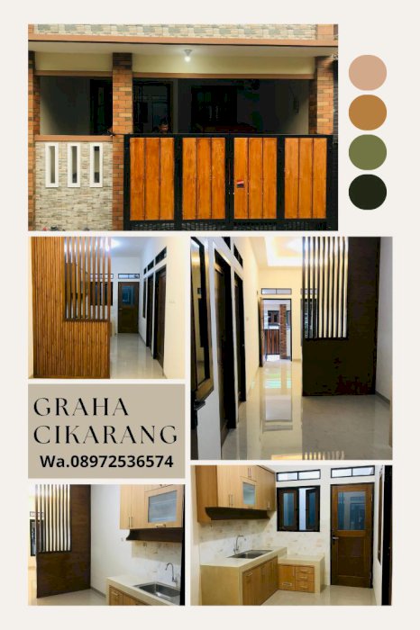 Rumah di graha cikarang lemah abang dekat stasiun,jababeka,mateland