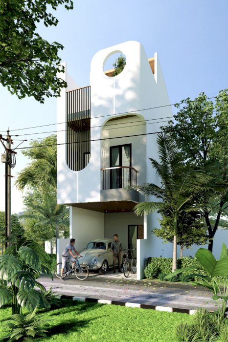 Rumah Keren Minimalis dekat Sekolah Al-Azhar Rawamangun