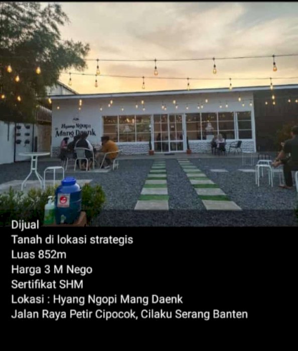 Tanah di lokasi strategis, cocok untuk berbagai usaha