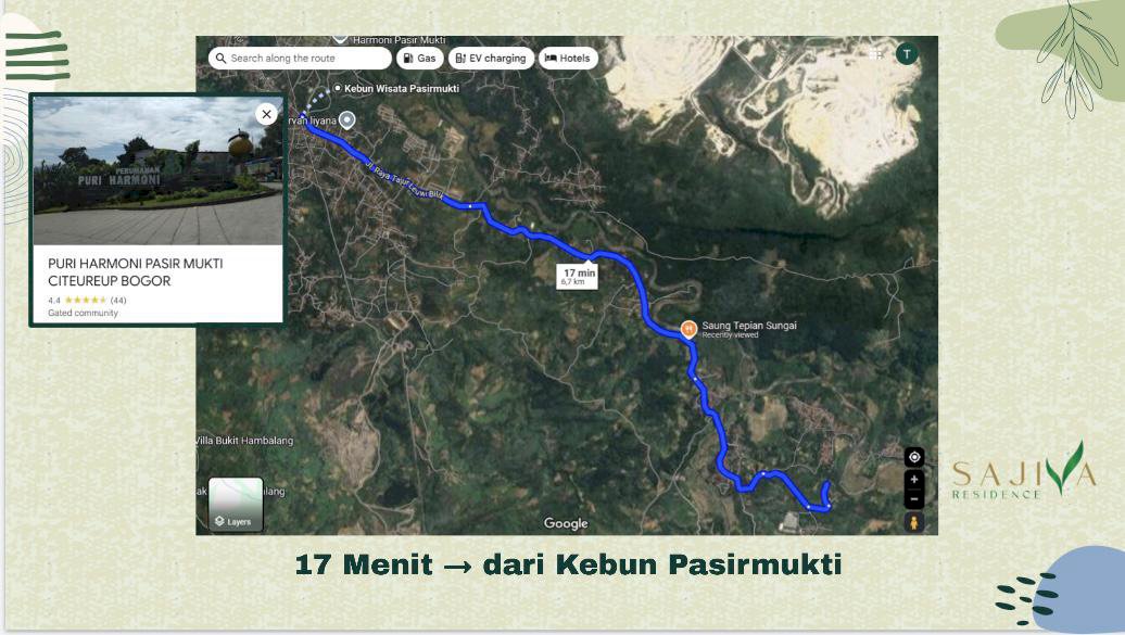 Hunian subsidi rasa komersil dengan view pegunungan
