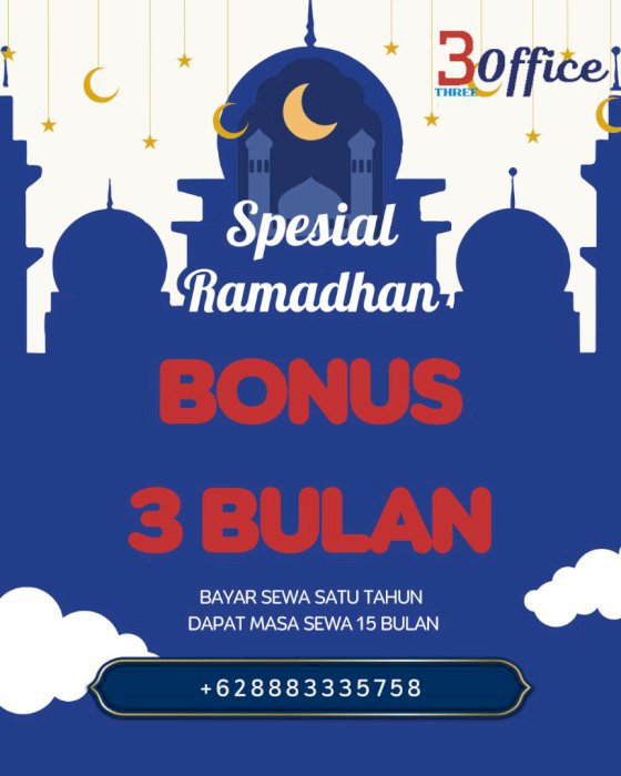 Spesial Ramadhan, Sewa SO dan VO Bonus Masa Sewa 3 Bulan