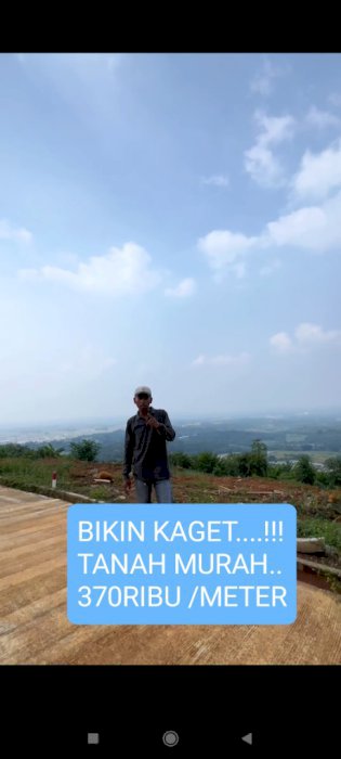 Tanah murah sudah SHM pinggir jalan