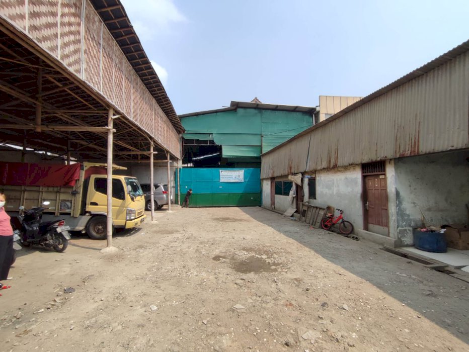 DIJUAL GUDANG LUAS ADA BANGUNAN KANTOR TANJUNG PURA