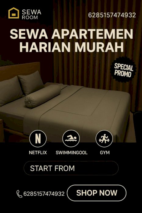 Sewa Room Apartement Treepark City Tangerang Cikokol Kebon Nanas