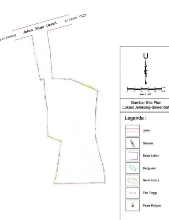 Jual Tanah Di Jl. Raya Laswi (Jelekong) - Baleendah, Kab. Bandung.