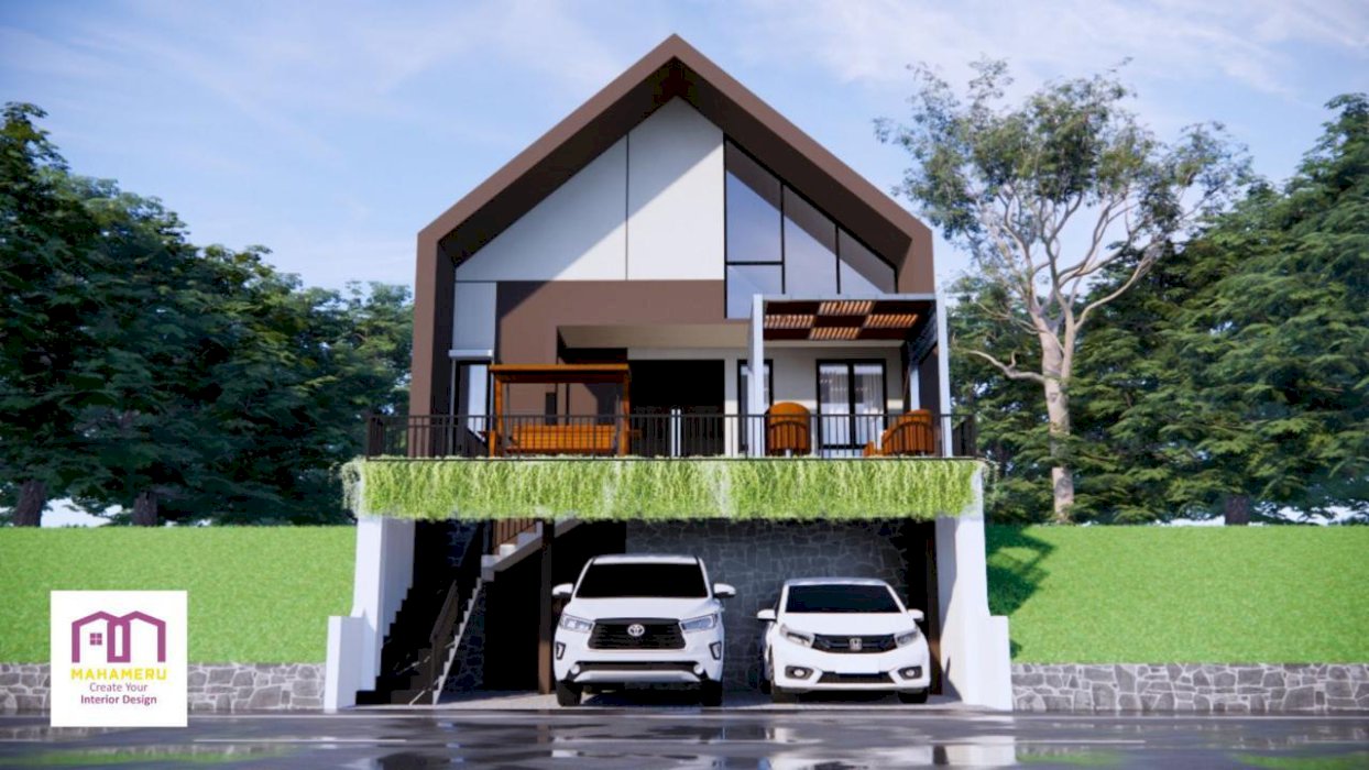 Dijual rumah dua lantai cantik strategis samarinda kalimantan timur