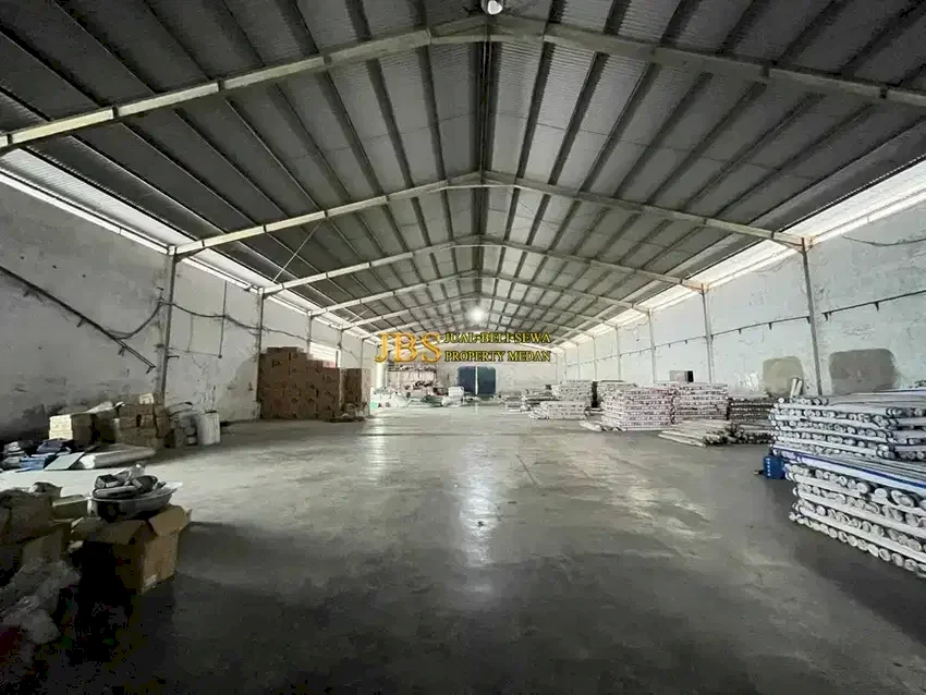 Disewakan Gudang KIM 2 Jalan Pulau Buton Kondisi Siap Pakai