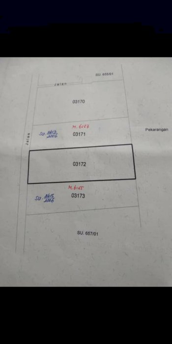 Jual tanah bonus rumah