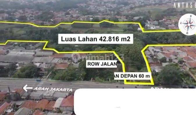 Tanah Ci Luar Jln Raya Jakarta Bogor