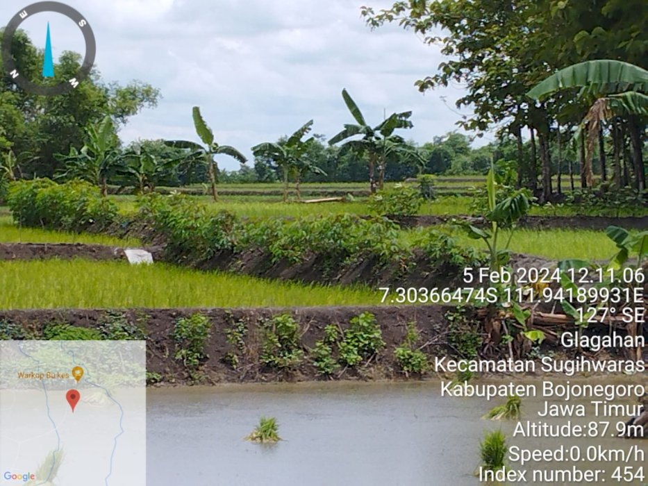 Tanah Kelurahan Glagahan Kec Sugihwaras Kab Bojonegoro