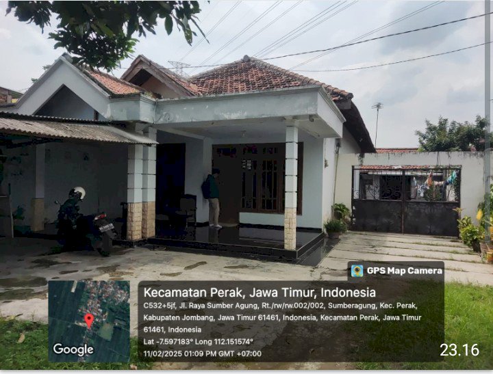 Rumah Kelurahan Sumber Agung Kec Perak Kab Jombang