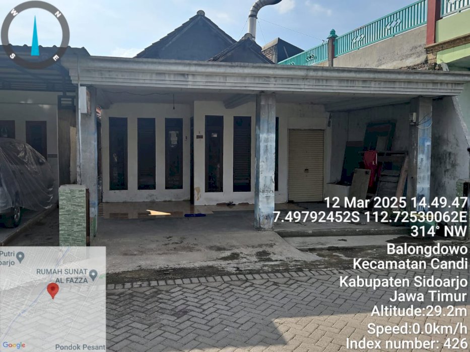 Rumah Kelurahan Balongdowo Kec Candi Kab Sidoarjo