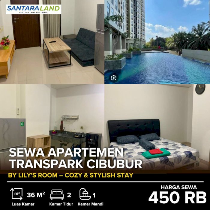 PRICE LIST SEWA APARTEMEN TRANSPARK CIBUBUR