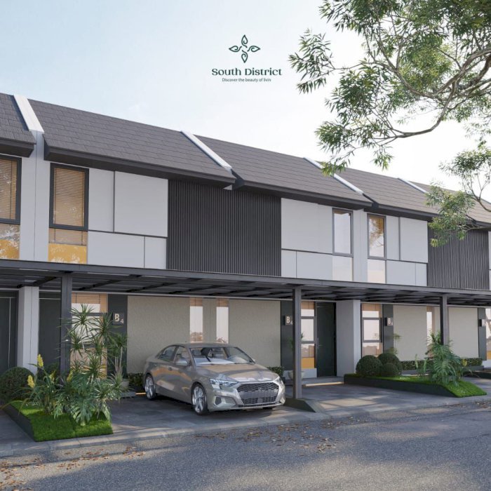 Rumah Industrial Estetik 2 lantai di lokasi strategis Cikarang