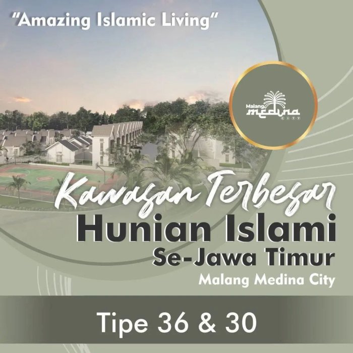 Rumah Hunian Islami Malang Medina City Di Kota Malang