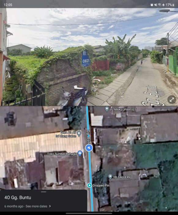 Dijual Tanah Kavling, Tanah Tinggi Tangerang Banten