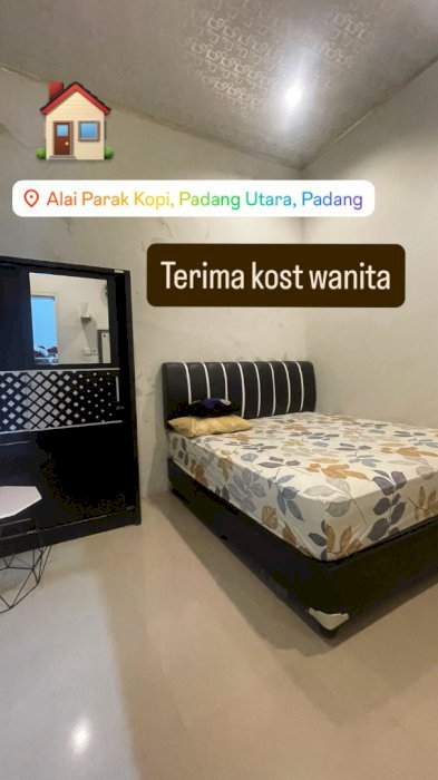 Di jual Kostan aktif strategis di Alai Parak Kopi Padang  Utara