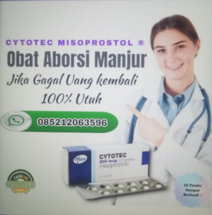 Watsapp 085212063596 Jual Obat Cytotec Misoprostol Dosis 200mg & 400mg