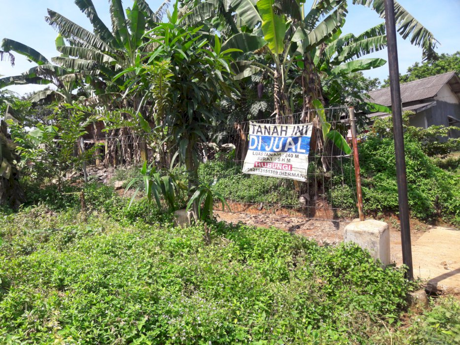 Tanah dijual cocok utk rmh, kontraktor atau usaha,msk mobil.