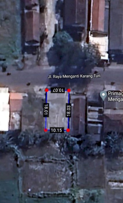 Tanah Dijual Nol Jalan Raya Menganti Gresik