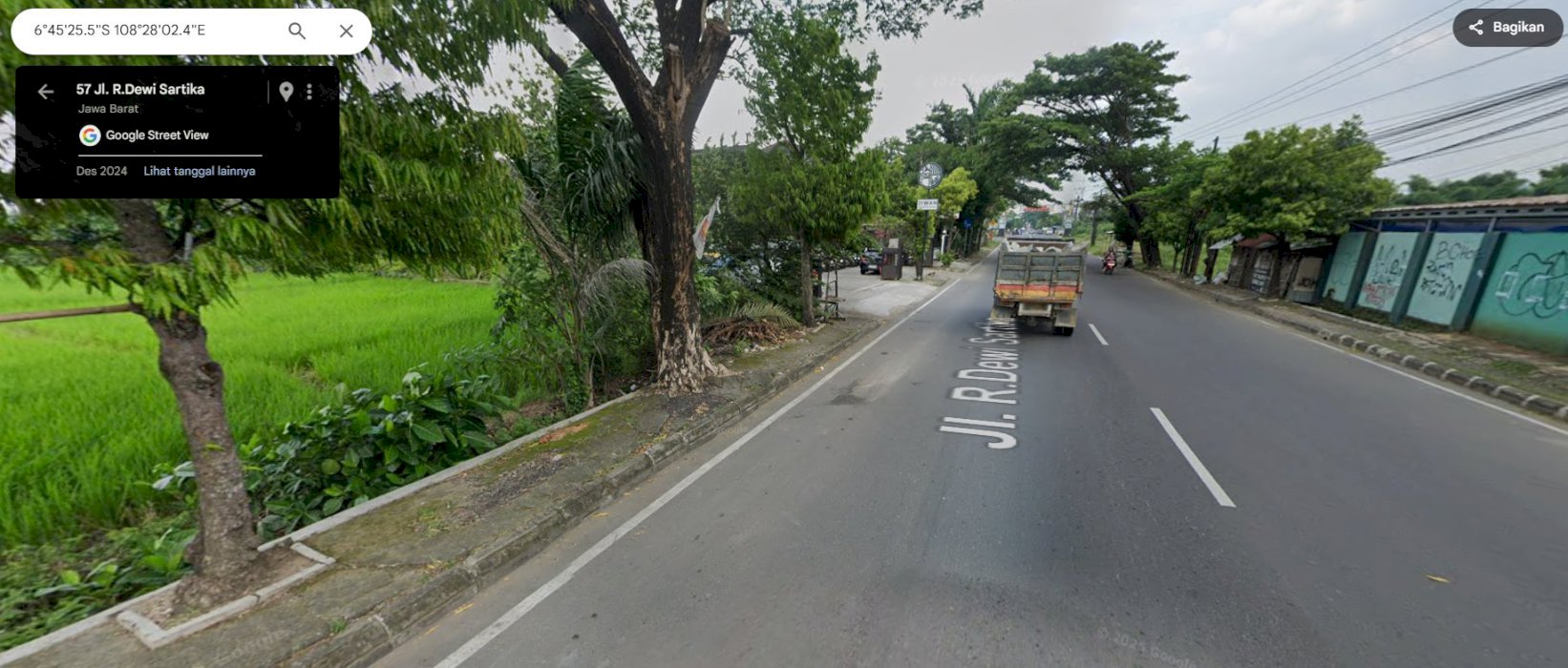 Dijual Tanah Sangat Strategis di Sumber, Cirebon