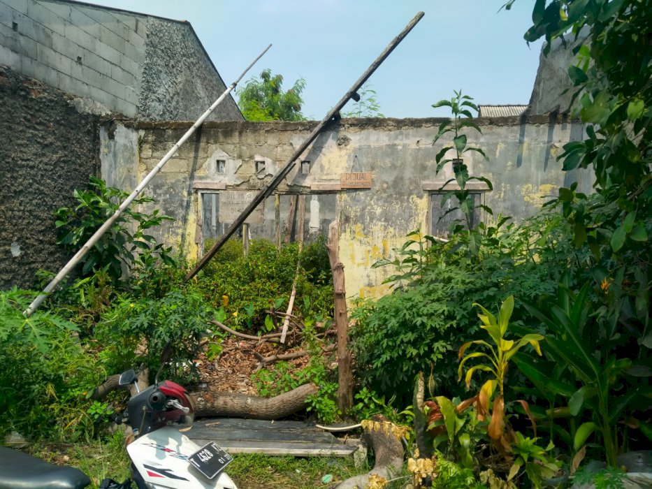 Rumah siap dibangun ulang Cengkong Purwasari Karawang