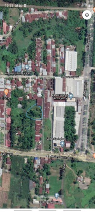 Tanah strategis dijual