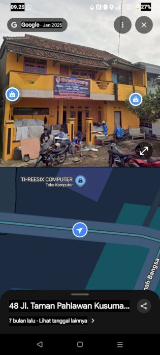 Rumah 2 Lantai dekat pusat kota