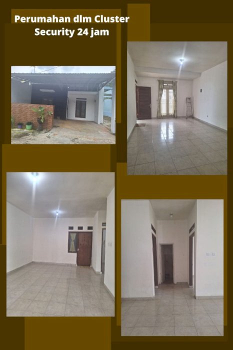 Di jual rumah cluster lokasi strategis di Cileungsi Bogor