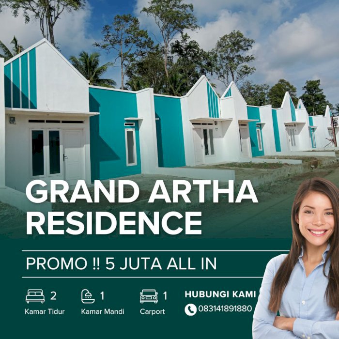RUMAH SUBSIDI JL.RADEN GUNAWAN PROMO DP 5 JUTA ALL IN