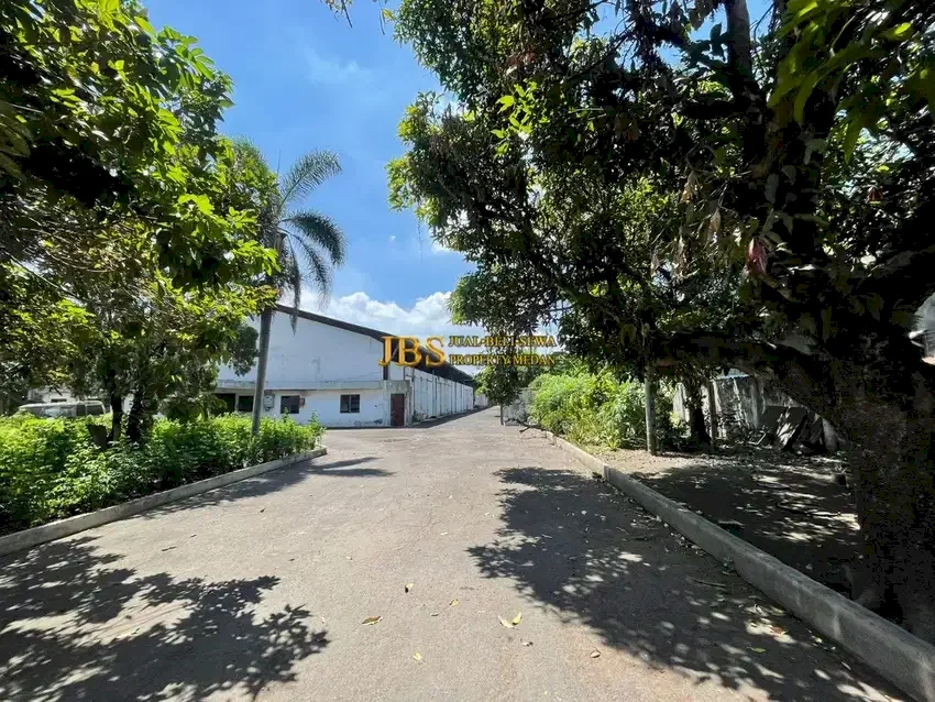 Dijual Gudang 1 Tingkat Siap Pakai di Jalan Paya Bakung - Binjai