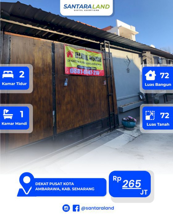 Dijual Rumah Siap Huni di Green Ambarawa Residence