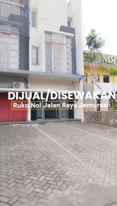 Dijual Ruko Sangat Strategis Raya Jemursari