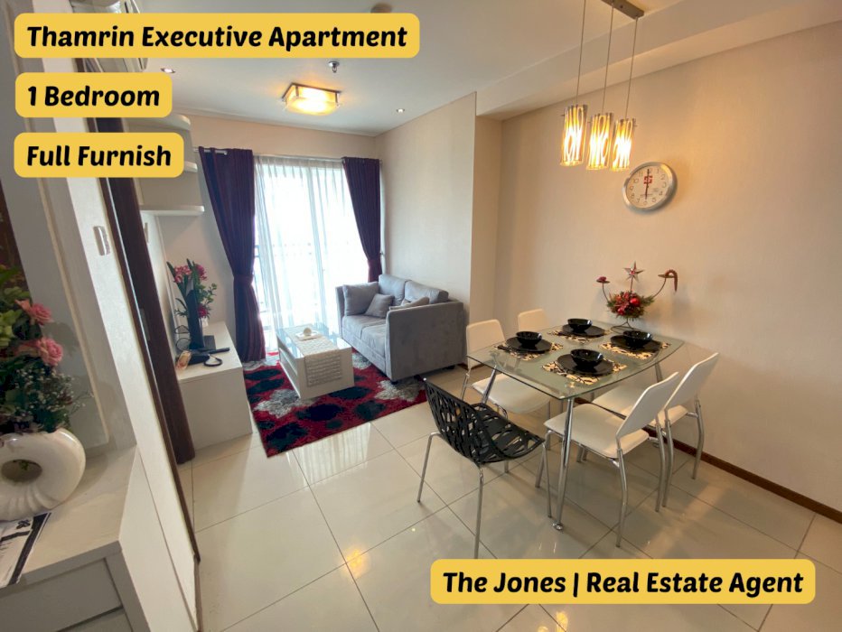 Sewa Apartment Thamrin Executive 1 Bedroom Fully Furnished (0322)