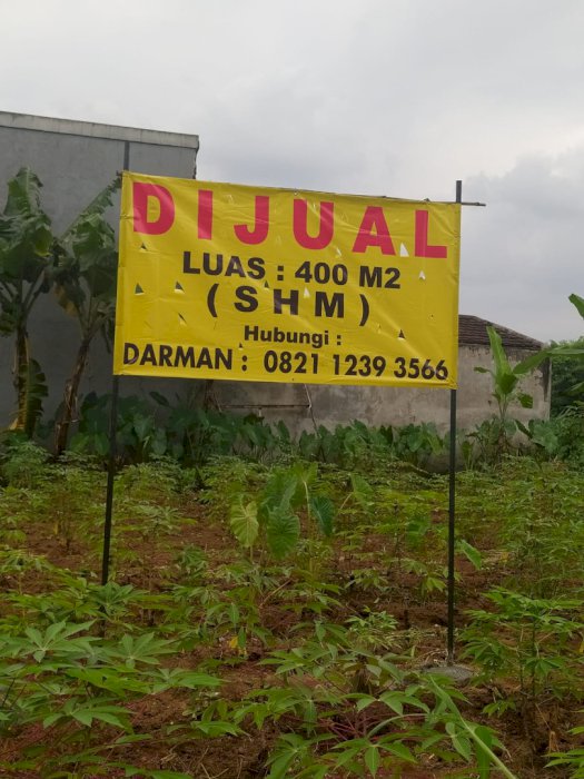 Jual Tanah Kavling SHM