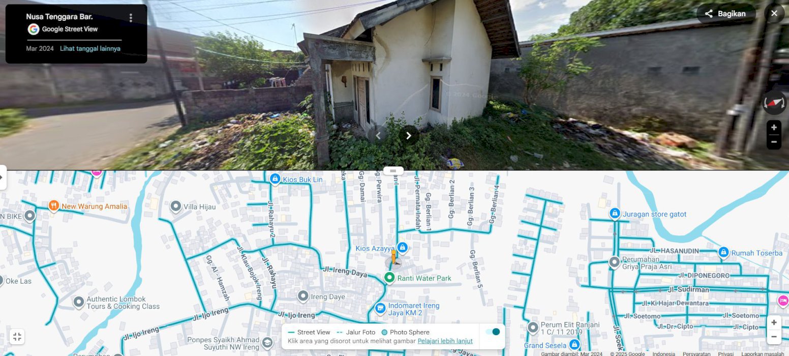 rumah proses pembangunannya telah mencapai tahap 80% selesai