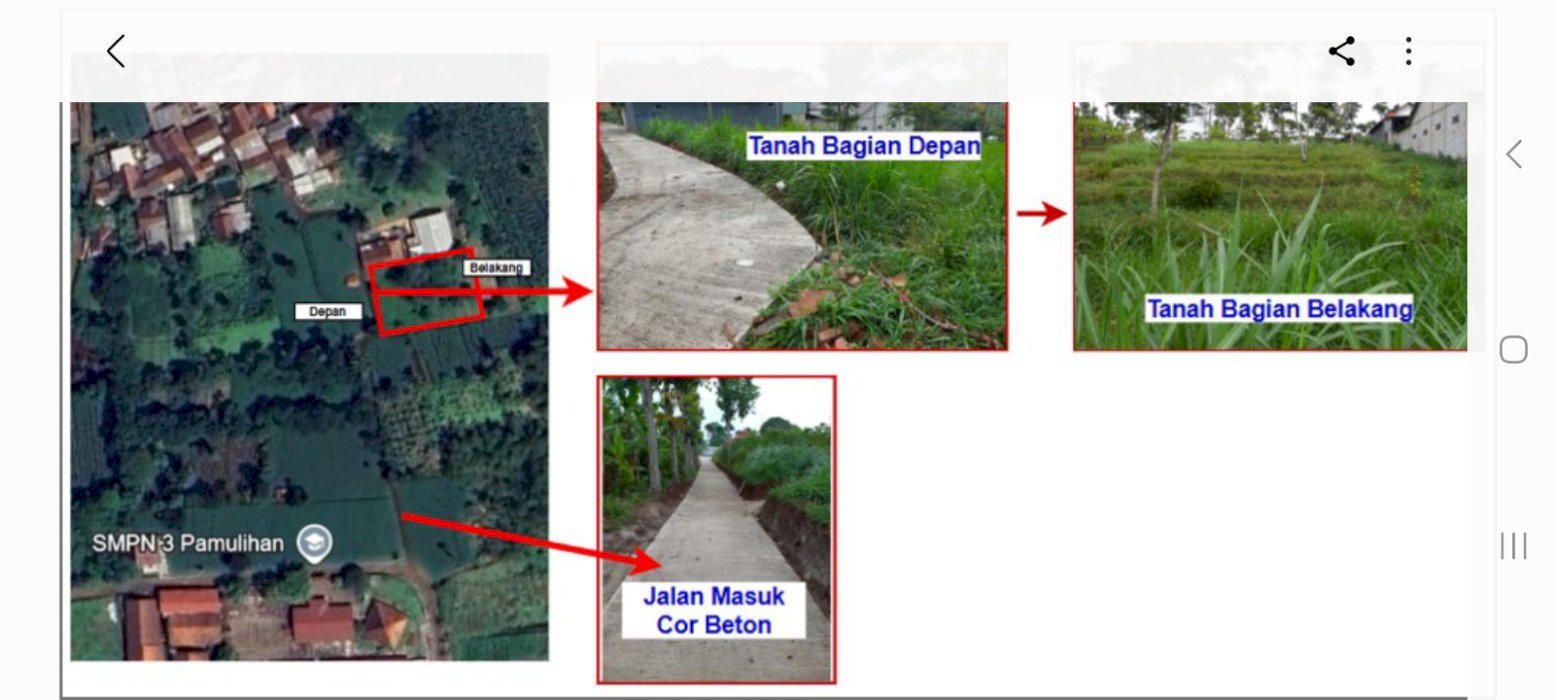 Dijual tanah di Cilembu, penghasil Ubi Madu Cilembu