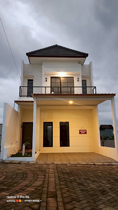 650jt 2 lantai type 72/72 di kota Malang