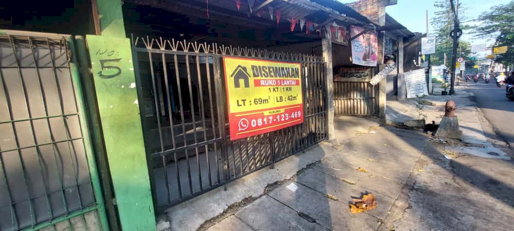 Disewakan Kios/ruko 1 lt. Lokasi strategis
