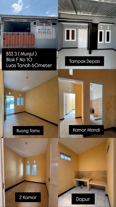 Di jual rumah siap huni lokasi strategis di kota Bandung