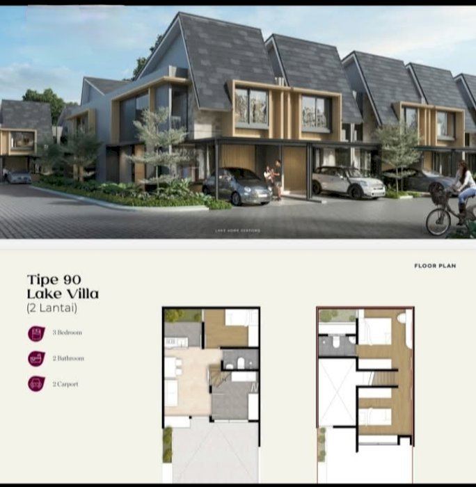 DI JUAL RUMAH PREMIUM, DP = 0% , CUKUP BAYAR 5 JUTA AJA FREE BIAYA2