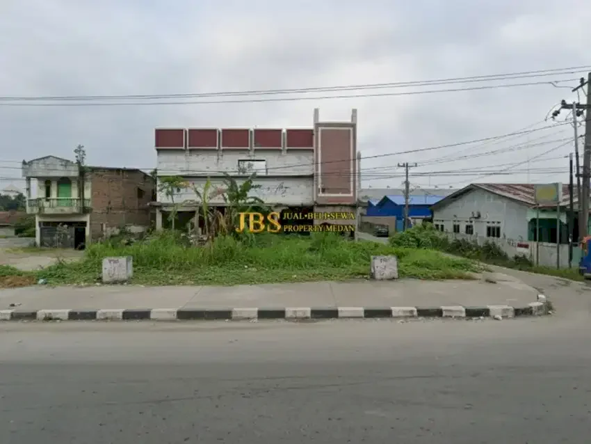 Dijual Tanah Lokasi Strategis di Jalan Kapten Sumarsono/Jl. Helvetia -