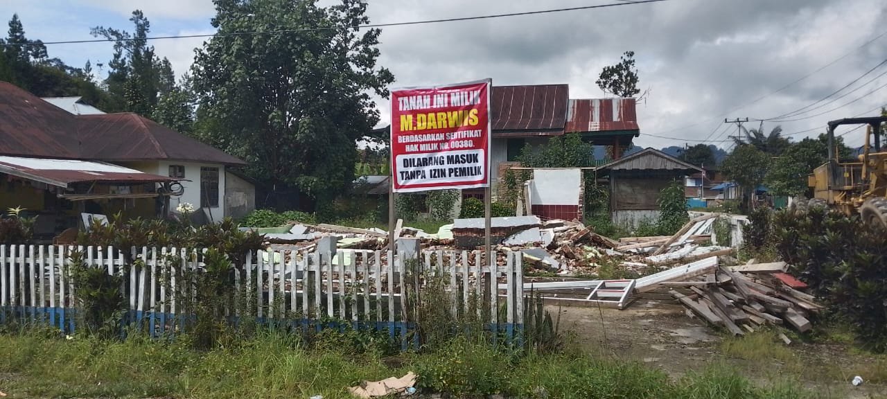 Dijual Cepat Tanah di Sumarorong Dekat Bandar Udara Sumarorong