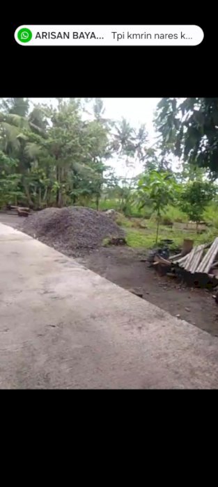 BU Pekarangan.LD12 mt. Luas 230 mt. Lokasi Bajang Pandak Bantul  SHM