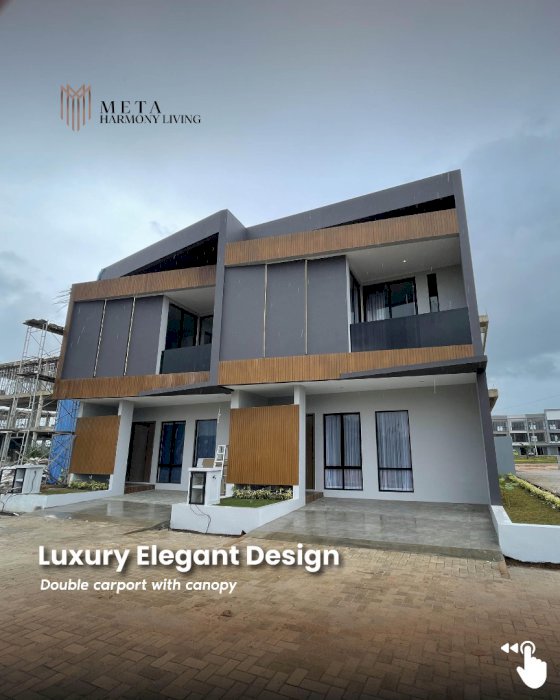 Dijual rumah 2 lantai di seberang Top 100 terbesar di Batam