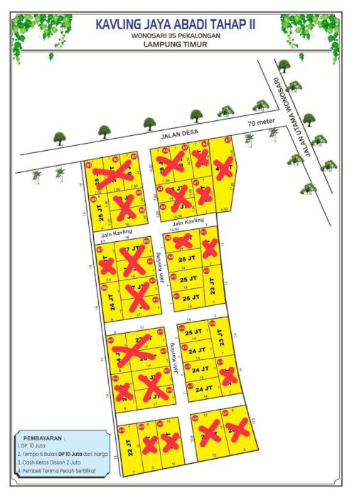 TANAH KAVLING SIAP BANGUN