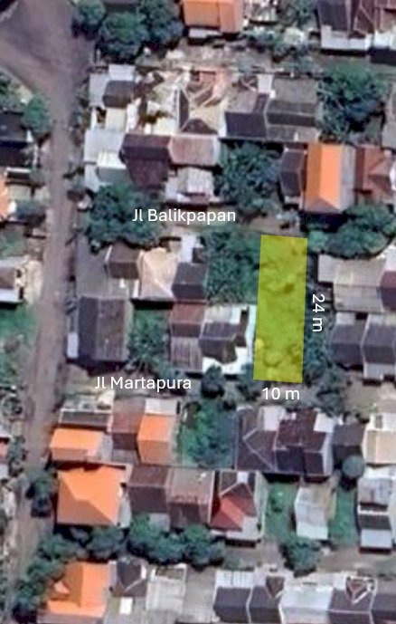 Tanah pekarangan dijual lokasi di Japan raya sooko